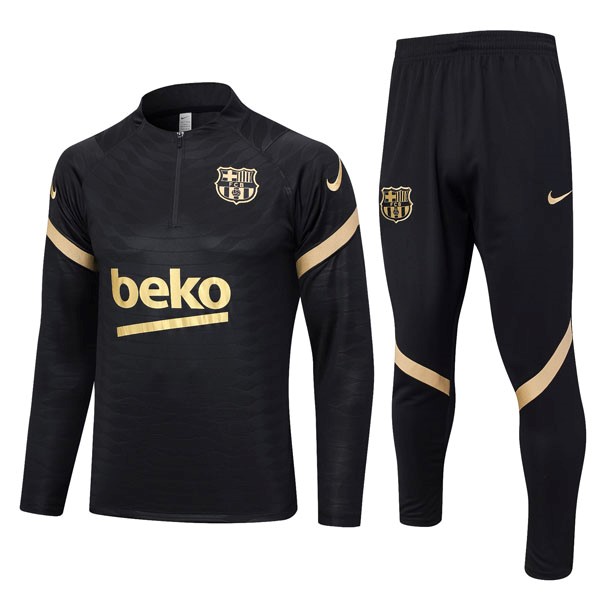 Sudadera De Training Barcelona 2023 2024 Negro